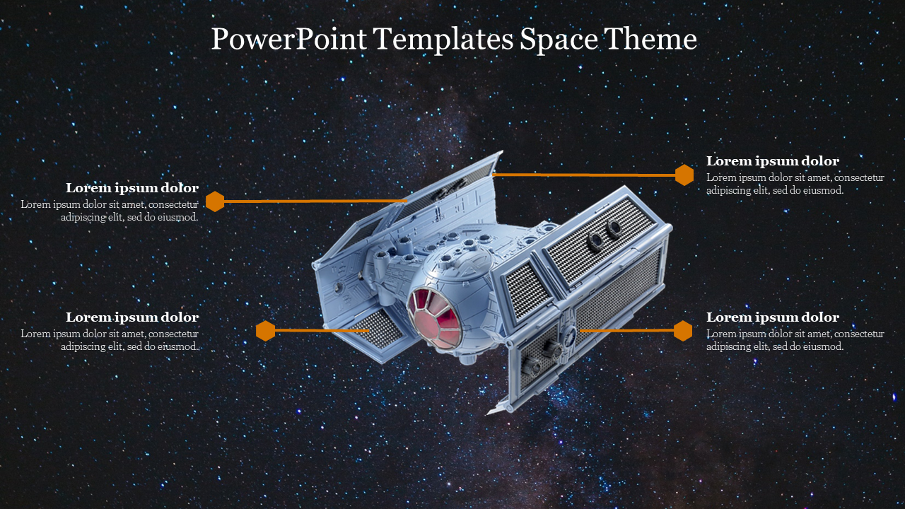 Free - Free PowerPoint Templates Space Theme and Google Slides